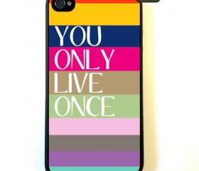 YOLO iPhone 4 Case, New Hard Fitted Case For iphone 4 & iphone 4S, YOLO iphone Case