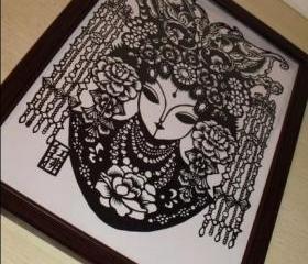Traditional Papercut Art work - SPECIAL ITEM - Hongfu knight 