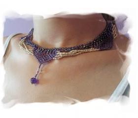 Let's Dance Necklace Pattern, Beading Tutorial in PDF